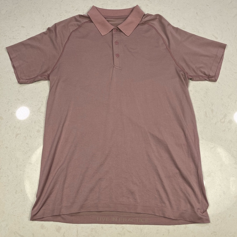 Metal vent polo pink